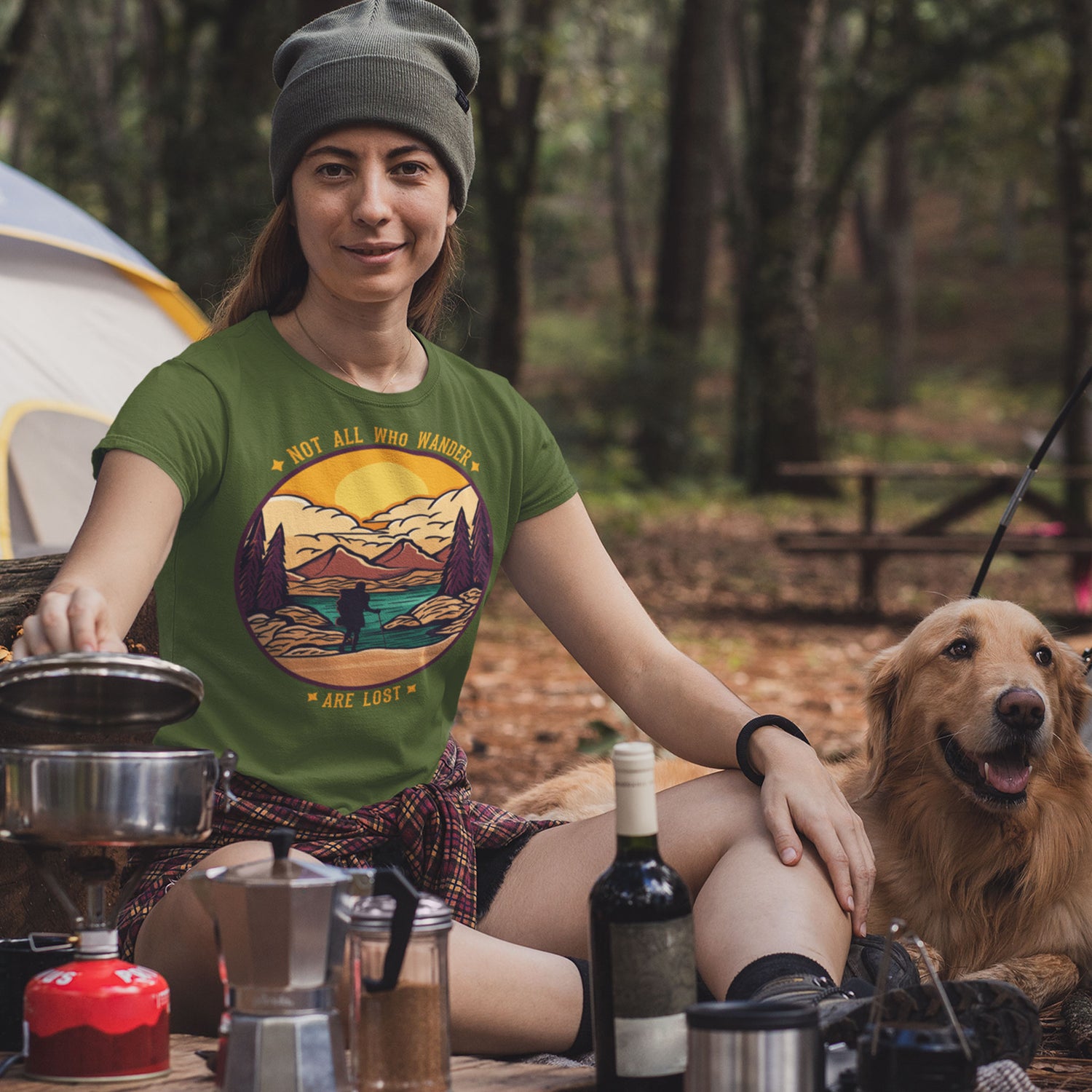 Camping and Outdoors Tees