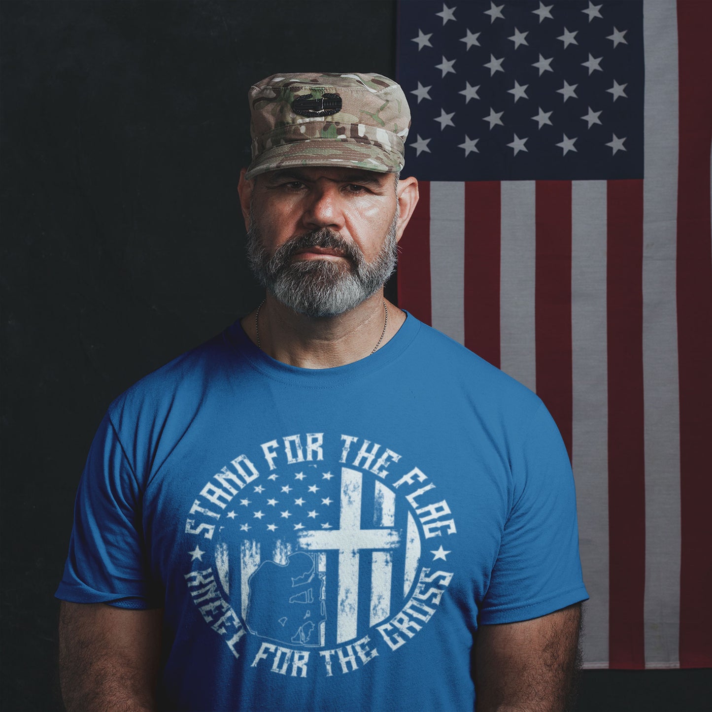 Kneel for God & Country Tees