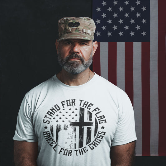 Kneel for God & Country Tees