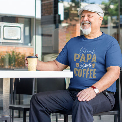 Grandpa Loves Coffee Tees