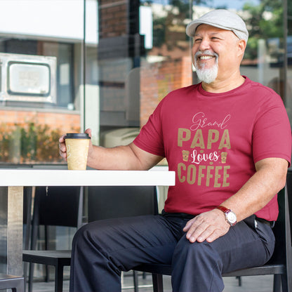 Grandpa Loves Coffee Tees