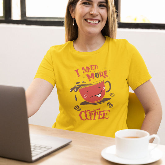 She Needs Coffee Tees